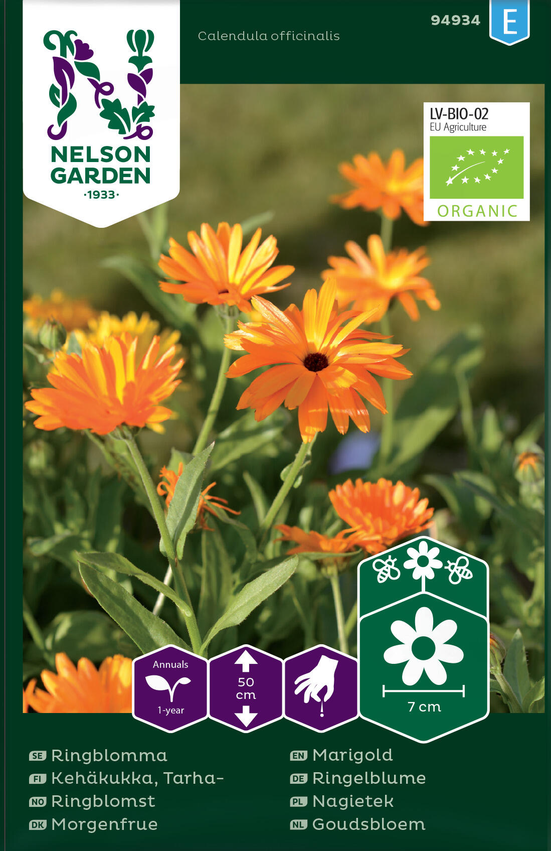 Ringblomst - organic